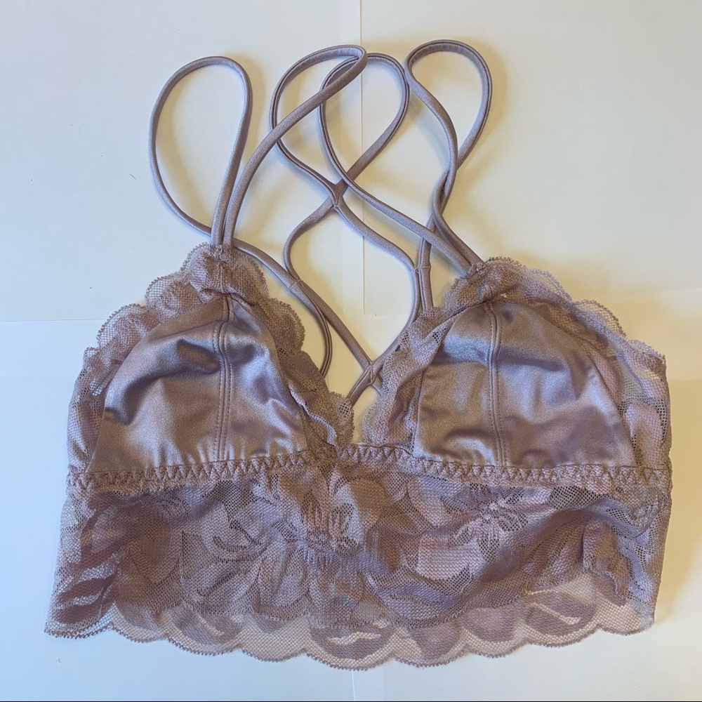 Lace Lavender PINK Bralette